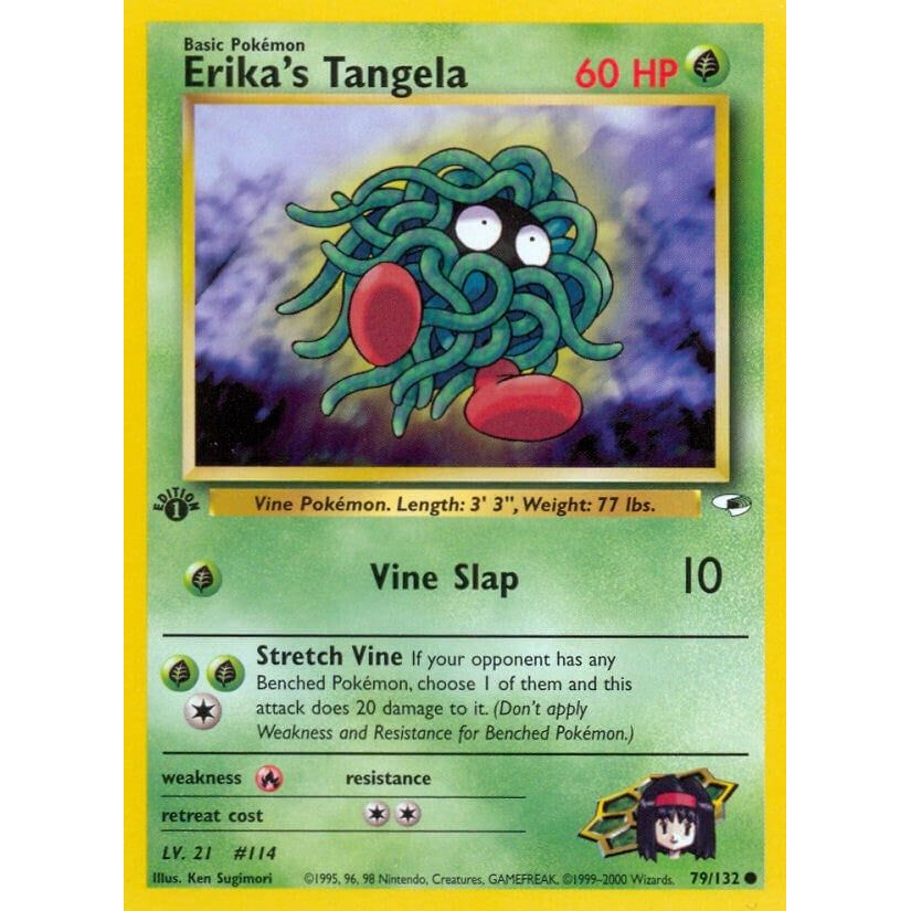 Erika's Tangela (079/132) (G1)