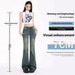High Street Hot Girl Loose Retro Skinny Baggy Jeans Pant For Women
