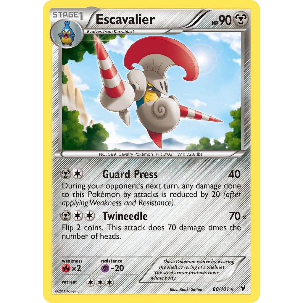 Escavalier (80/101) (NVI)