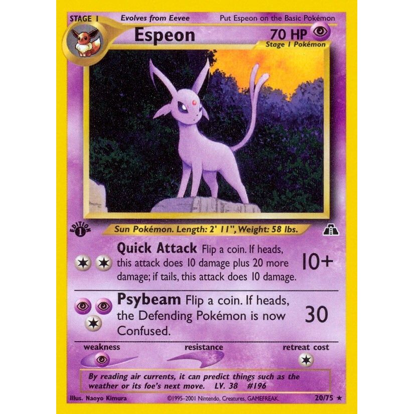 Espeon (20) (20/75) (N2)