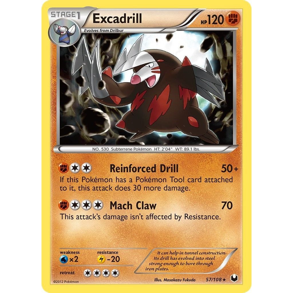 Excadrill (57) (57/108) (DEX)