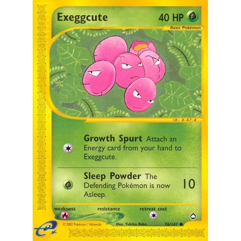 Exeggcute (76) (076/147) (AQ)