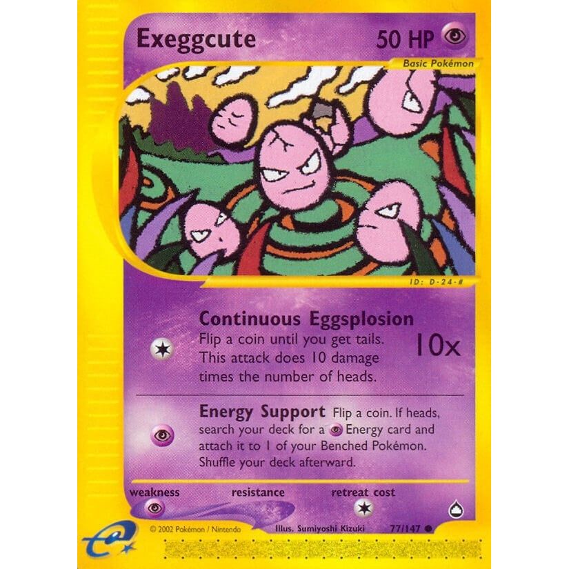 Exeggcute (77) (077/147) (AQ)