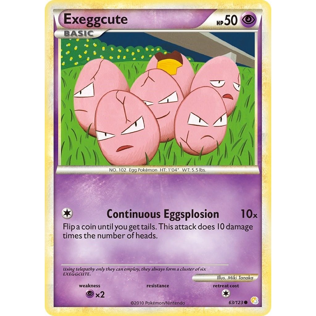 Exeggcute (63/123) (HS)