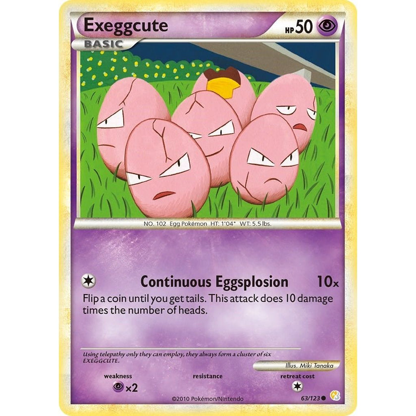 Exeggcute (63/123) (HS)