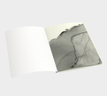 Large | Notebook | Blue Ink Wave
