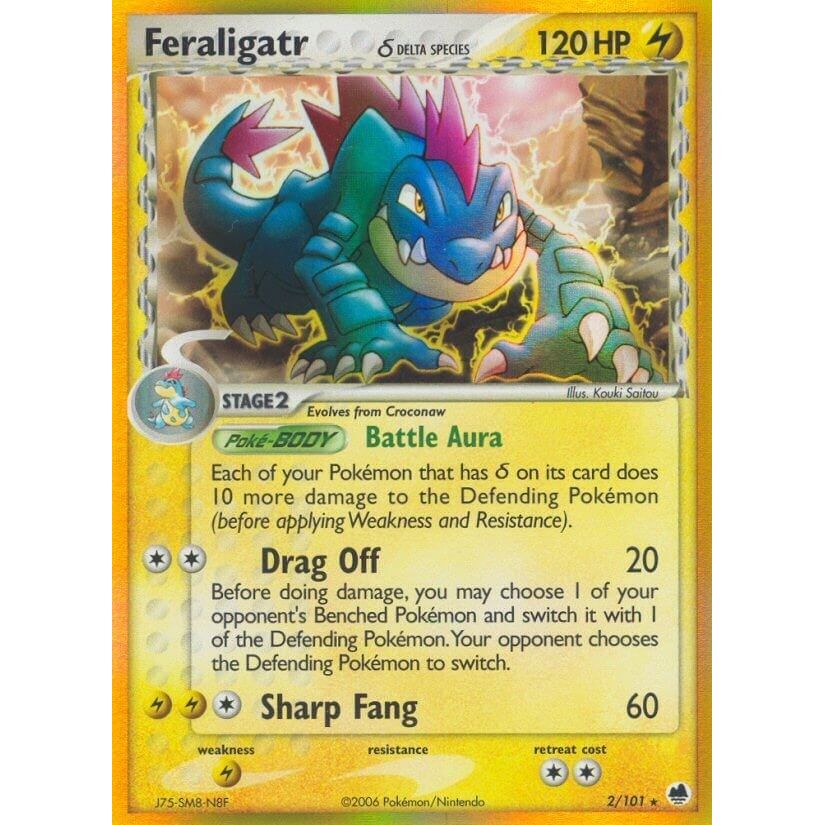 Feraligatr (Delta Species) (2/101) (DF)