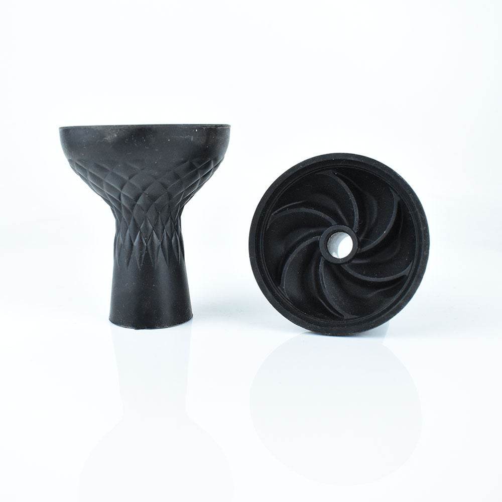 Three-hole Six-turn Single-hole Silicone Hookah Bowl Tobacco Pot