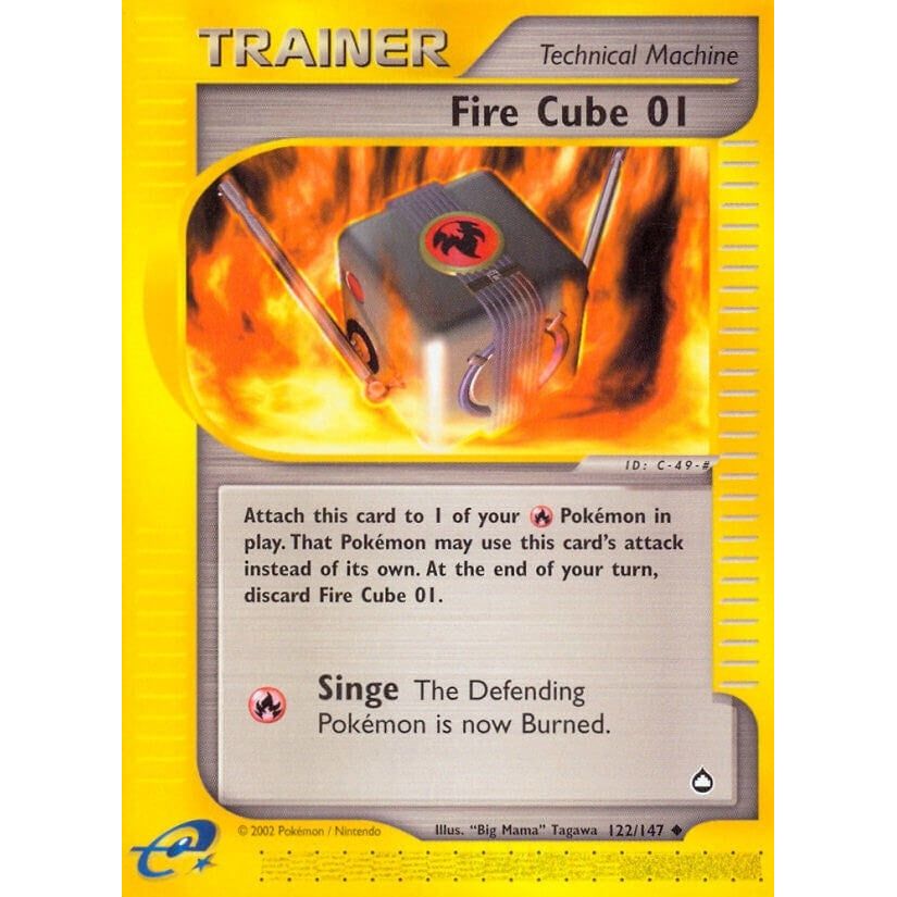 Fire Cube 01 (122/147) (AQ)