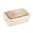 Kids Plastic Bento Lunch box with Cutleries