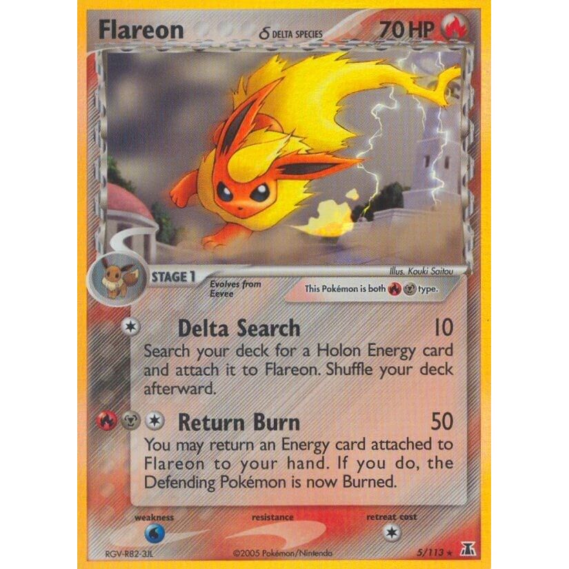 Flareon (Delta Species) (5/113) (DS)