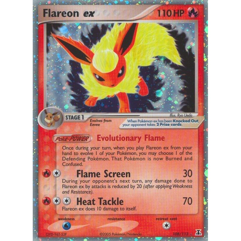 Flareon ex (108/113) (DS)