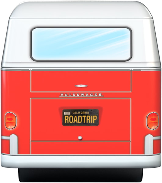 Eurographics - Vw Bus Tin - Road Trips (550-Piece Puzzle)