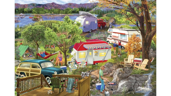 Eurographics - Camper Trail Tin-(550-Piece Puzzle)