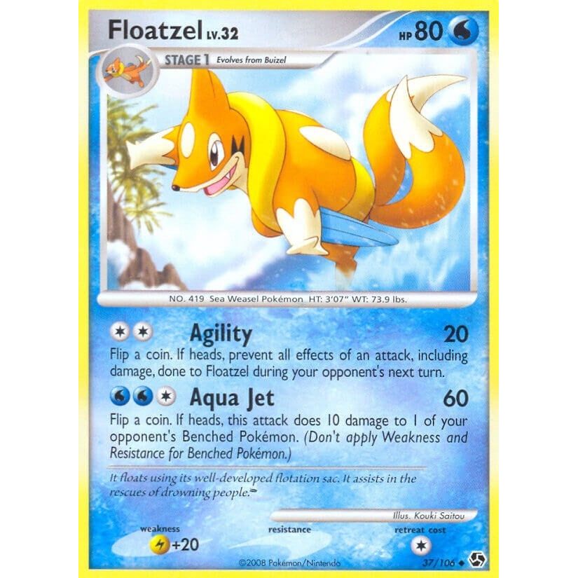 Floatzel (37/106) (GE)