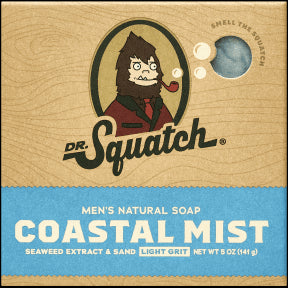 Dr. Squatch - Coastal Mist Bar Soap (141g)