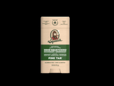 Dr. Squatch - Pine Tar Wide Stick Deodorant (75g)