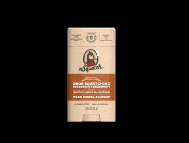 Dr. Squatch - Wood Barrel Bourbon Wide Deodorant (75g)