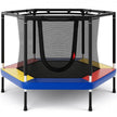 4 FT Small Toddler Recreational Trampoline with Safety Enclosure Net