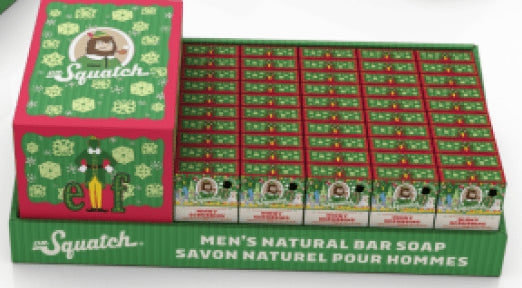 Dr. Squatch - ELF Holiday Display (50ct)