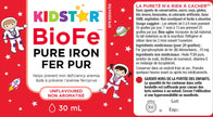 KidStar Nutrients - BioFe Pure Iron Drops Unflavoured (30ml)