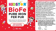 KidStar Nutrients - BioFe Pure Iron Drops Unflavoured (30ml)