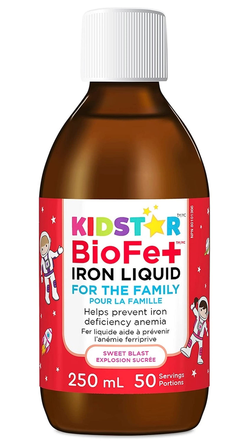 KidStar Nutrients - BioFe+ Iron Liquid (250ml)