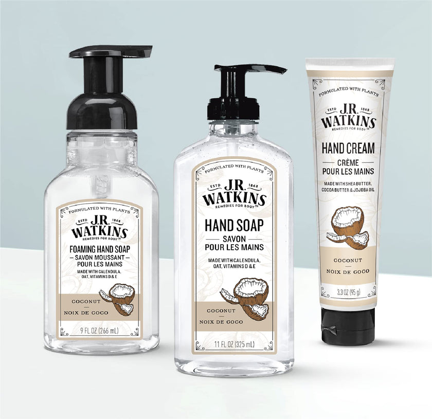 J.R. Watkins - Coconut Foaming Hand Soap (266ml)