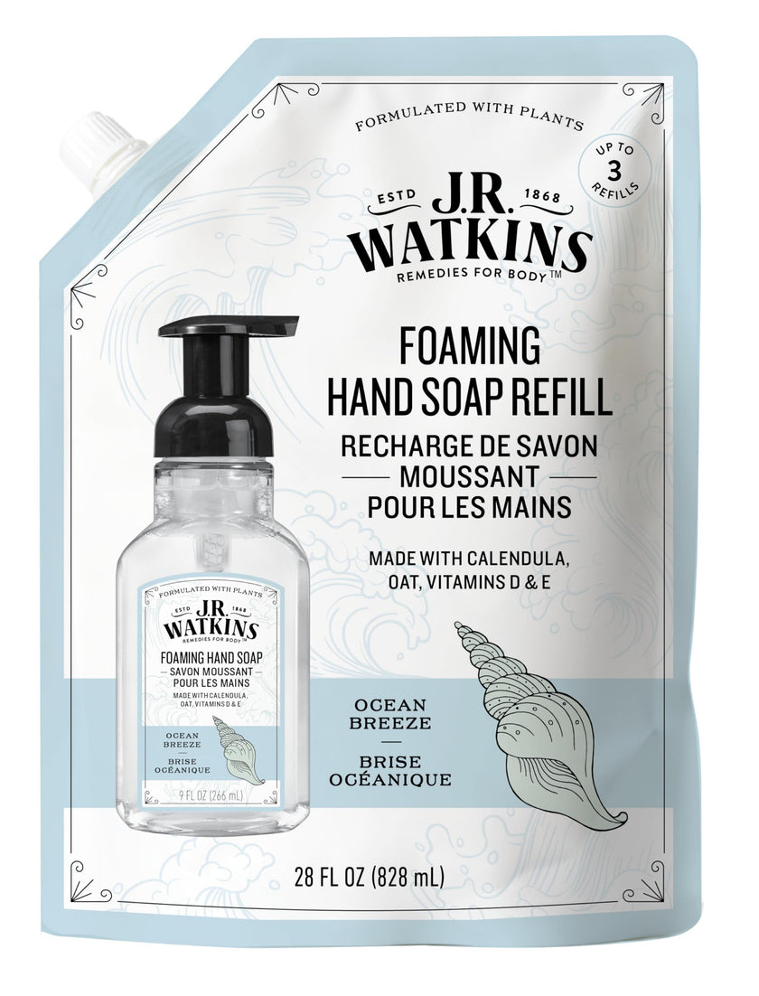 J.R. Watkins - Ocean Breeze Foaming Hand Soap (266ml)