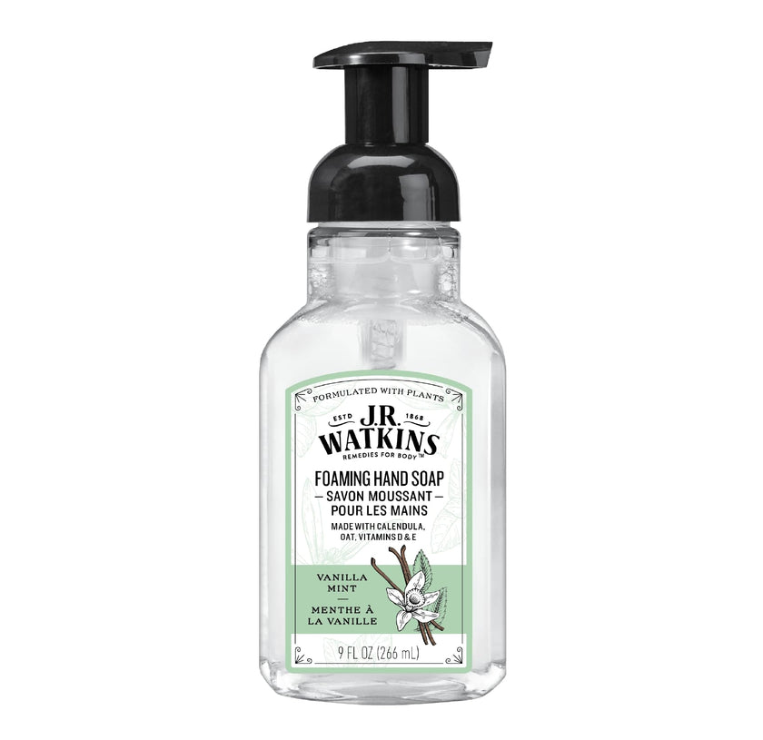 J.R. Watkins - Vanilla Mint Foaming Hand Soap (266ml)