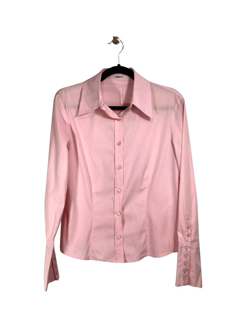 AMBIENTE Regular fit Button-down Top in Pink - 6