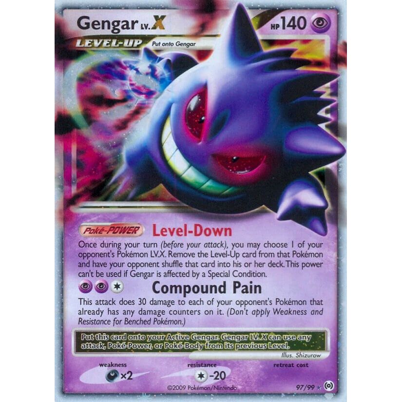 Gengar Lv.X (97/99) (AR)