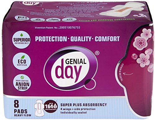 Genial Day - Heavy Flow Pads (8ct)