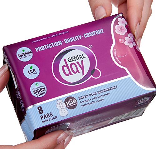 Genial Day - Heavy Flow Pads (8ct)