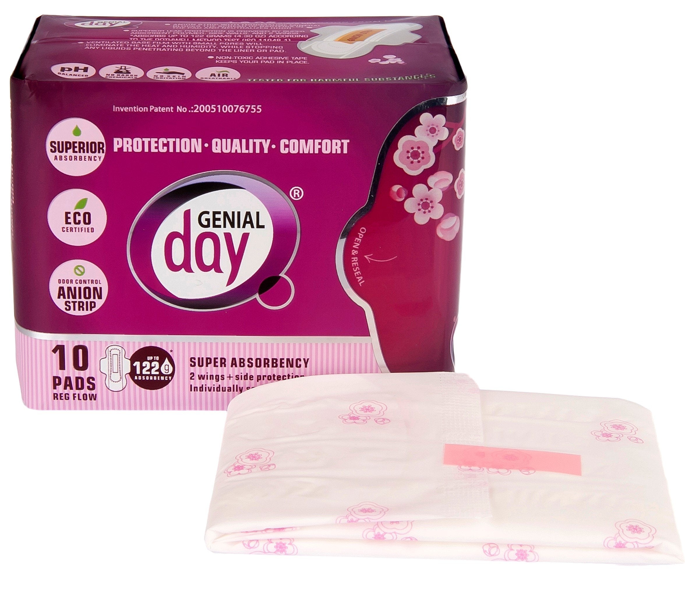 Genial Day - Regular Flow Pads (10ct)