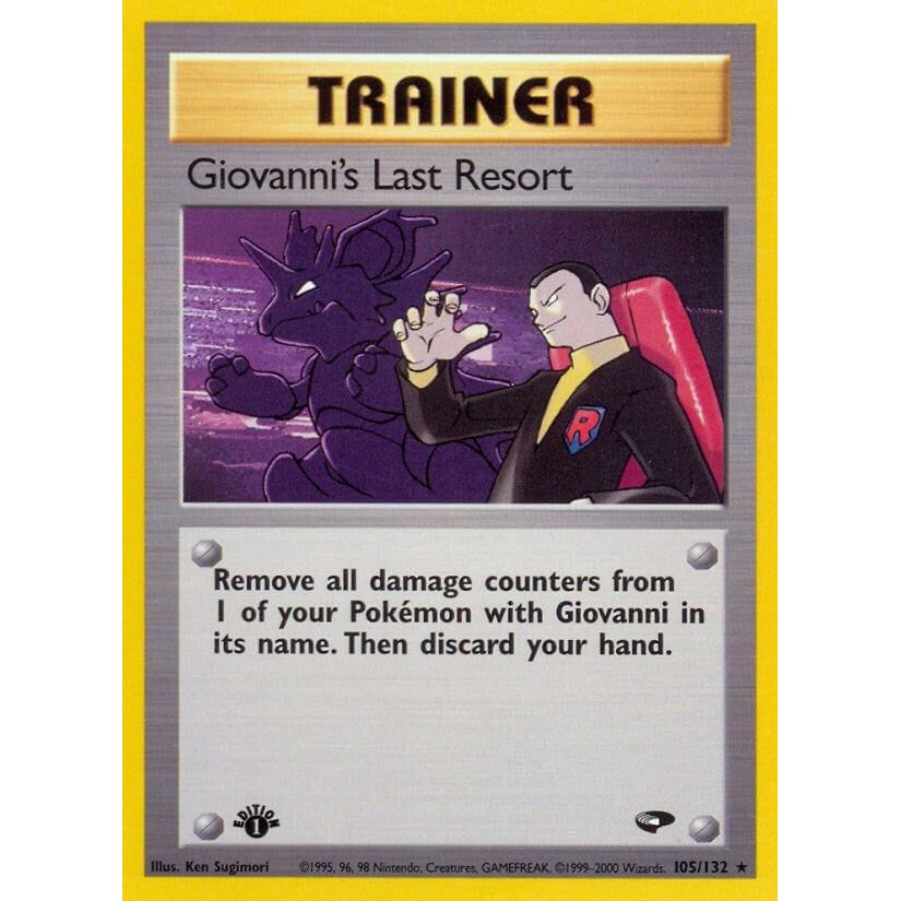 Giovanni's Last Resort (105/132) (G2)