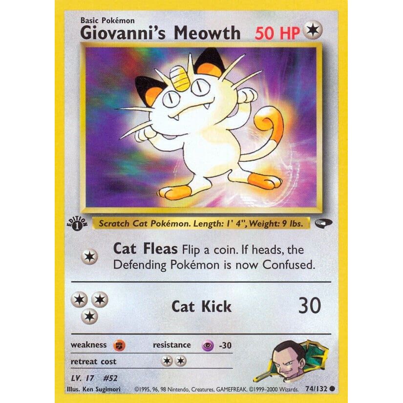 Giovanni's Meowth (74) (074/132) (G2)