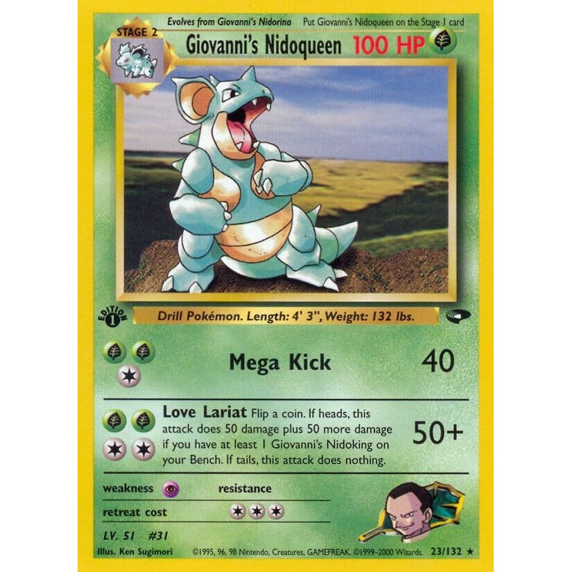 Giovanni's Nidoqueen (023/132) (G2)