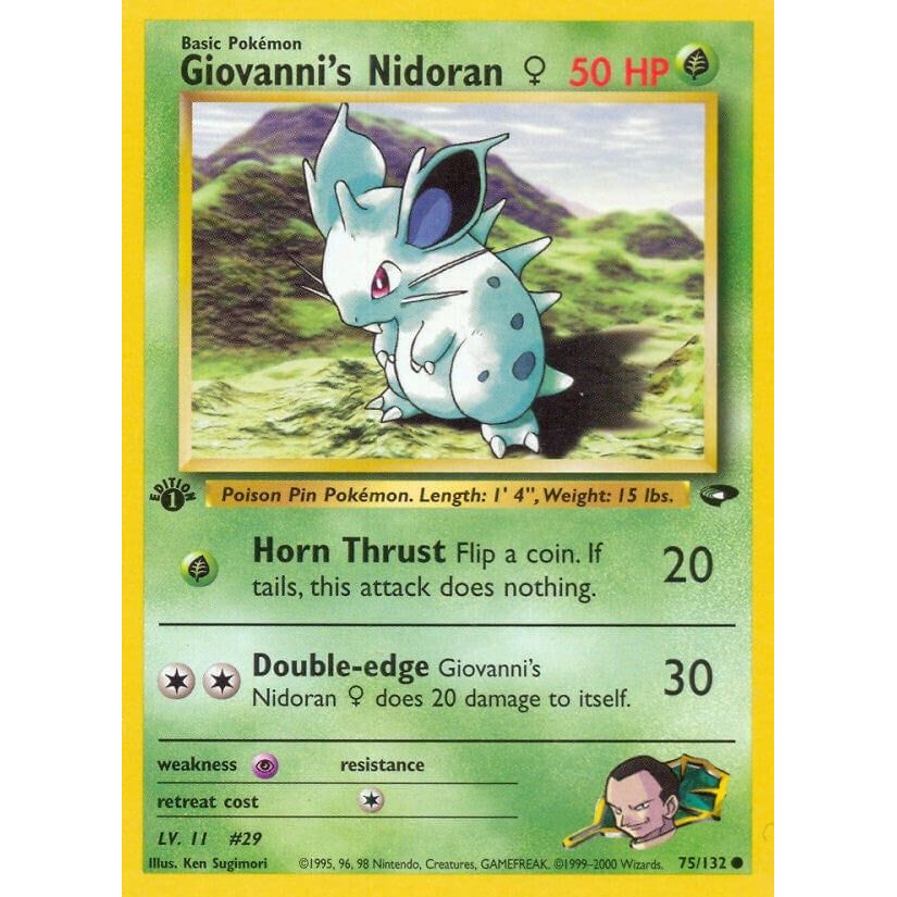 Giovanni's Nidoran F (075/132) (G2)