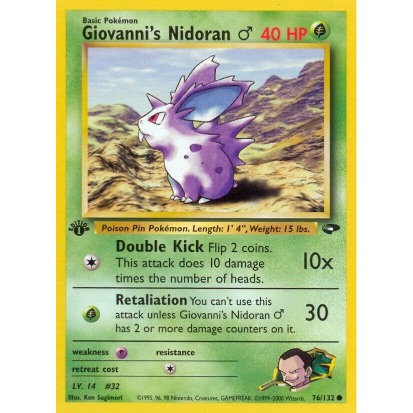 Giovanni's Nidoran M (076/132) (G2)
