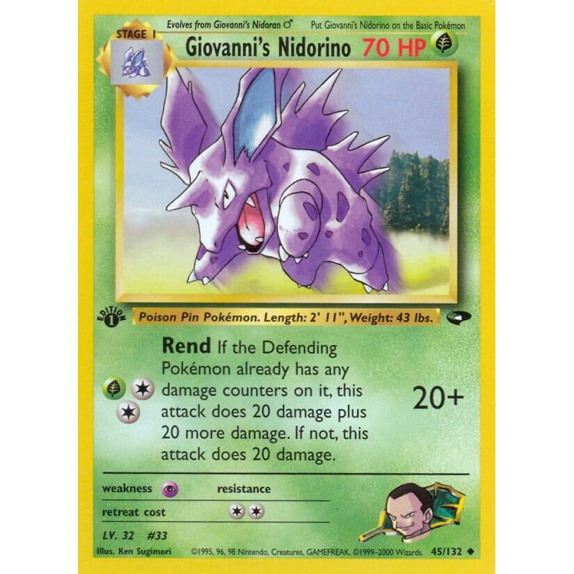 Giovanni's Nidorino (045/132) (G2)