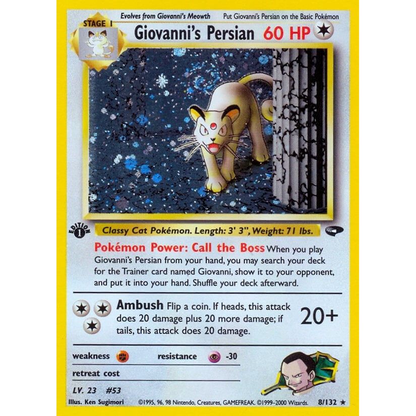 Giovanni's Persian (008/132) (G2)