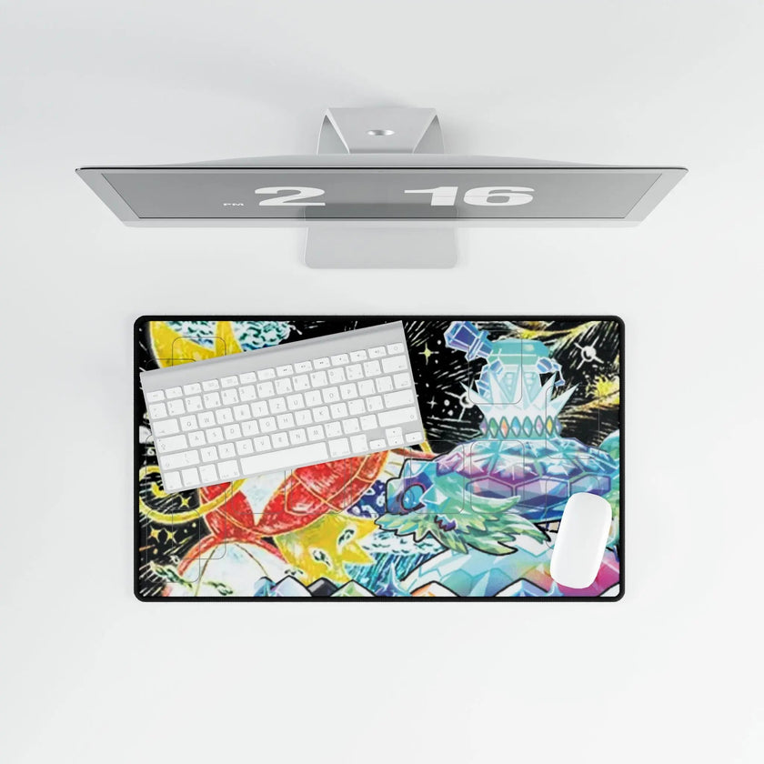 Crystal carp playmat/computer mat