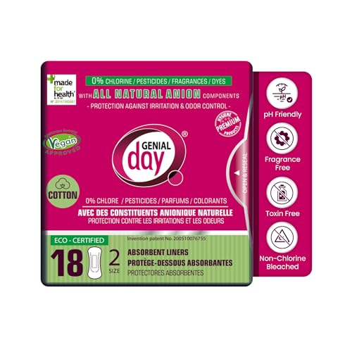 Genial Day - Absorbent Liners (18ct)