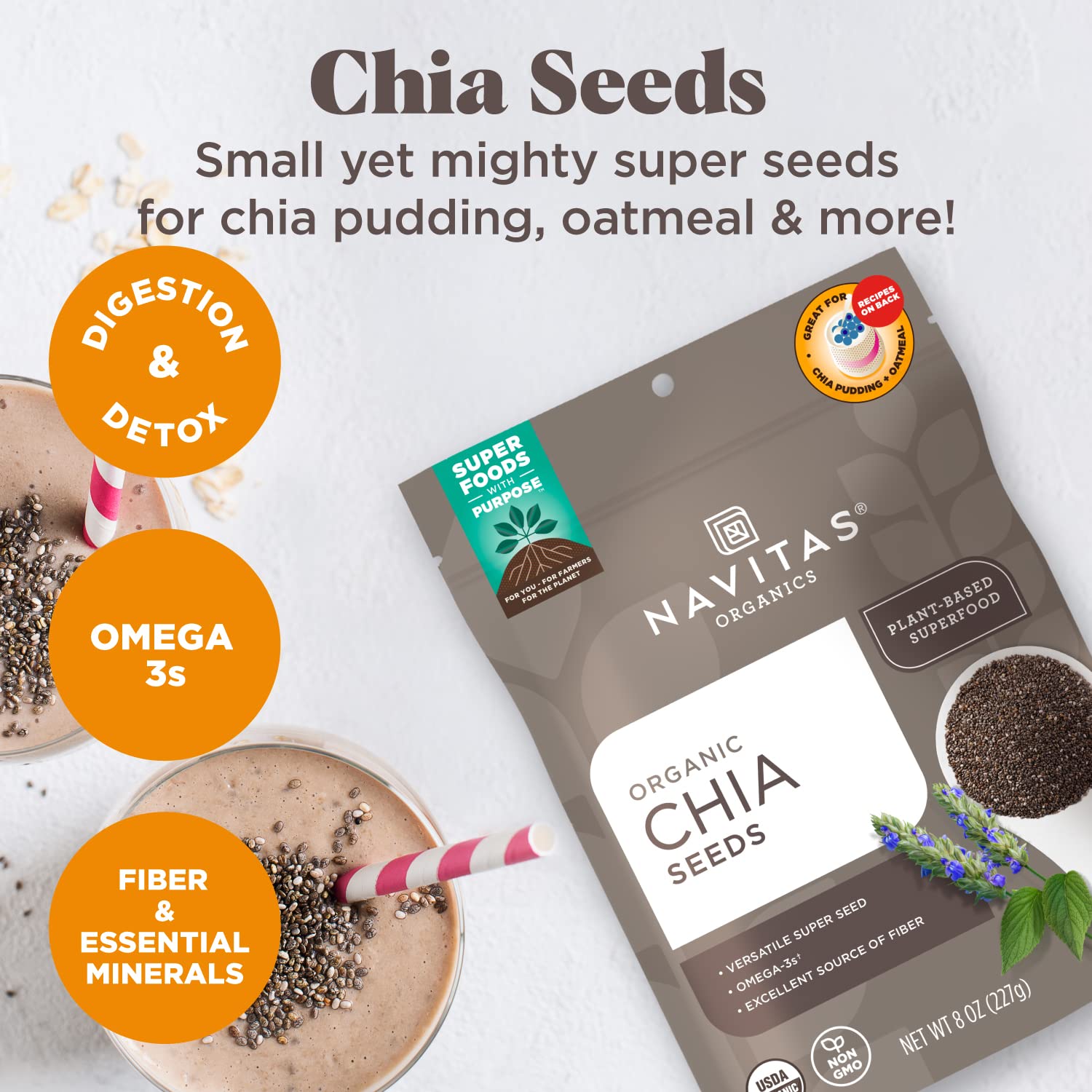 Navitas Organics - Chia Seeds (227g)