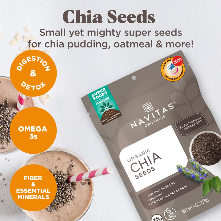 Navitas Organics - Chia Seeds (227g)