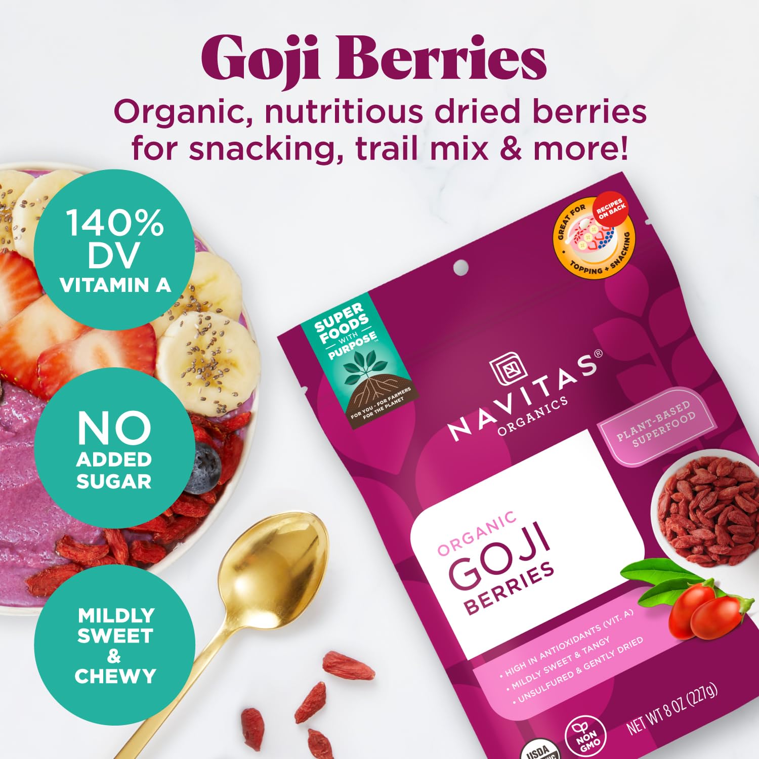 Navitas Organics - Goji Berries (227g)