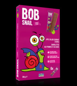 Bob Snail - Apple-Black Currant Stripes (84g)