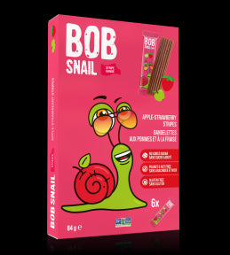 Bob Snail - Apple-Strawberry Stripes (84g)