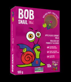 Bob Snail - Apple-Black Currant Rolls (100g)